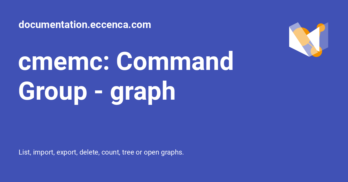 cmemc: Command Group - graph - documentation.eccenca.com
