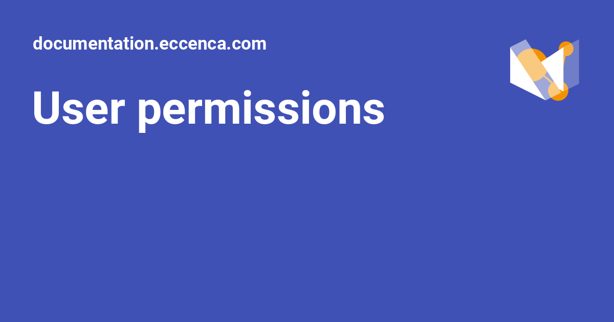 User permissions - documentation.eccenca.com