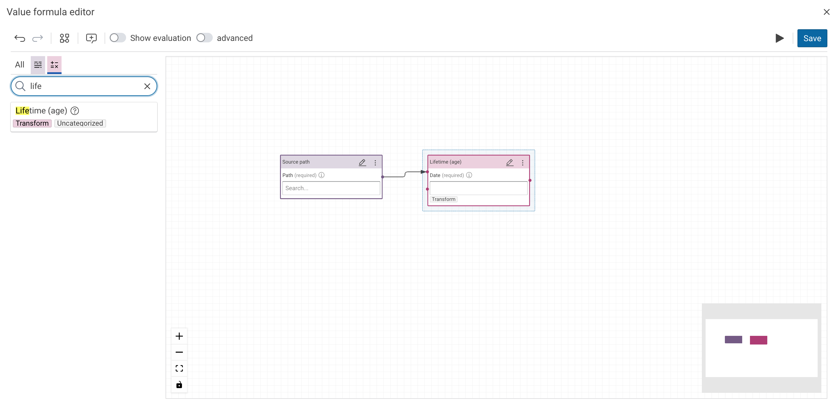 Example: Searching for the Lifetime Plugin