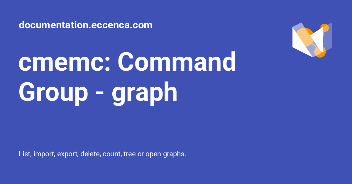 cmemc: Command Group - graph - documentation.eccenca.com