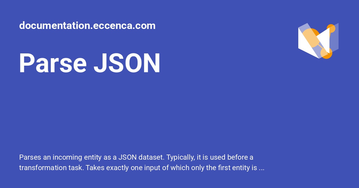 Parse JSON - documentation.eccenca.com