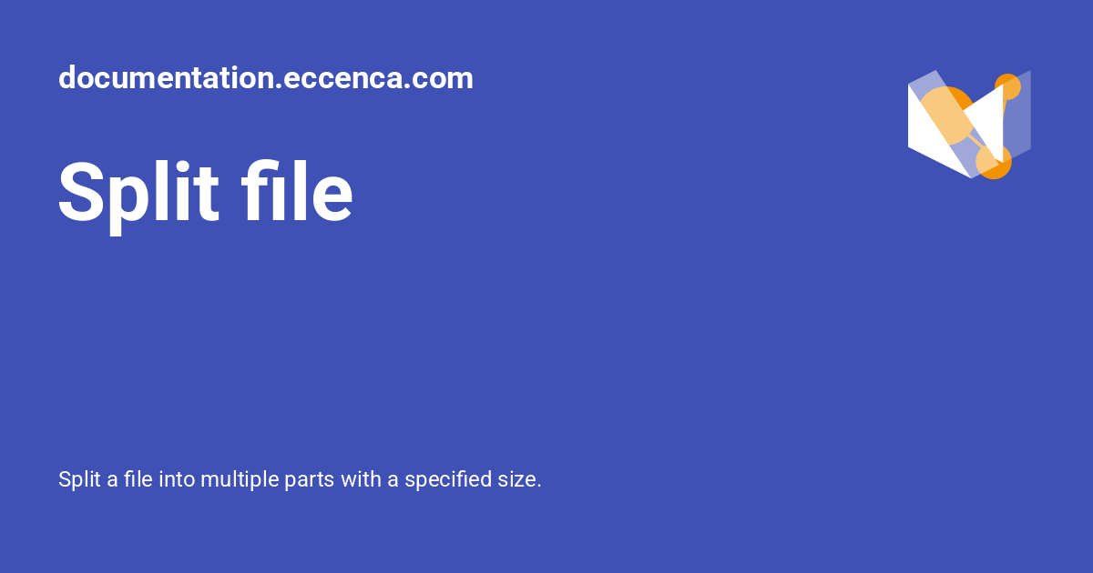 Split file - documentation.eccenca.com