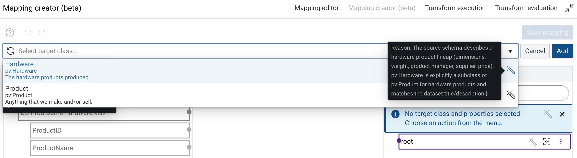 Smart Class Suggestions