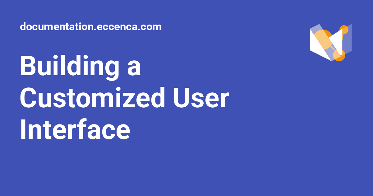 Building a Customized User Interface - documentation.eccenca.com