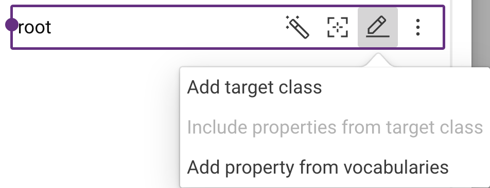 Resource edit actions