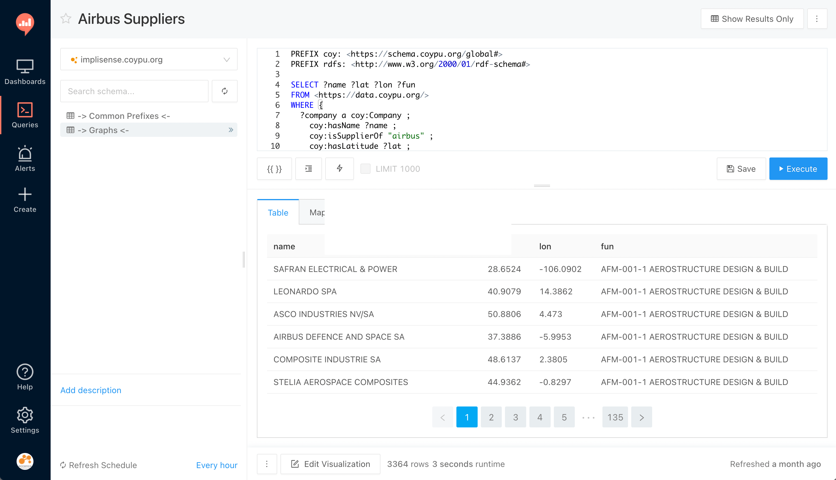 Redash: Query with SPARQL Redash: Query with SPARQL