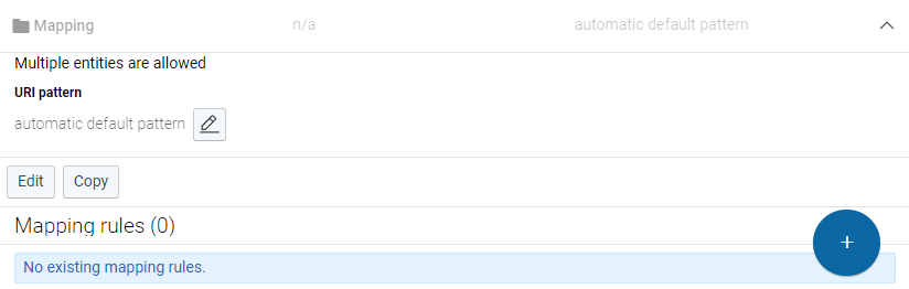 Mapping header configuration.