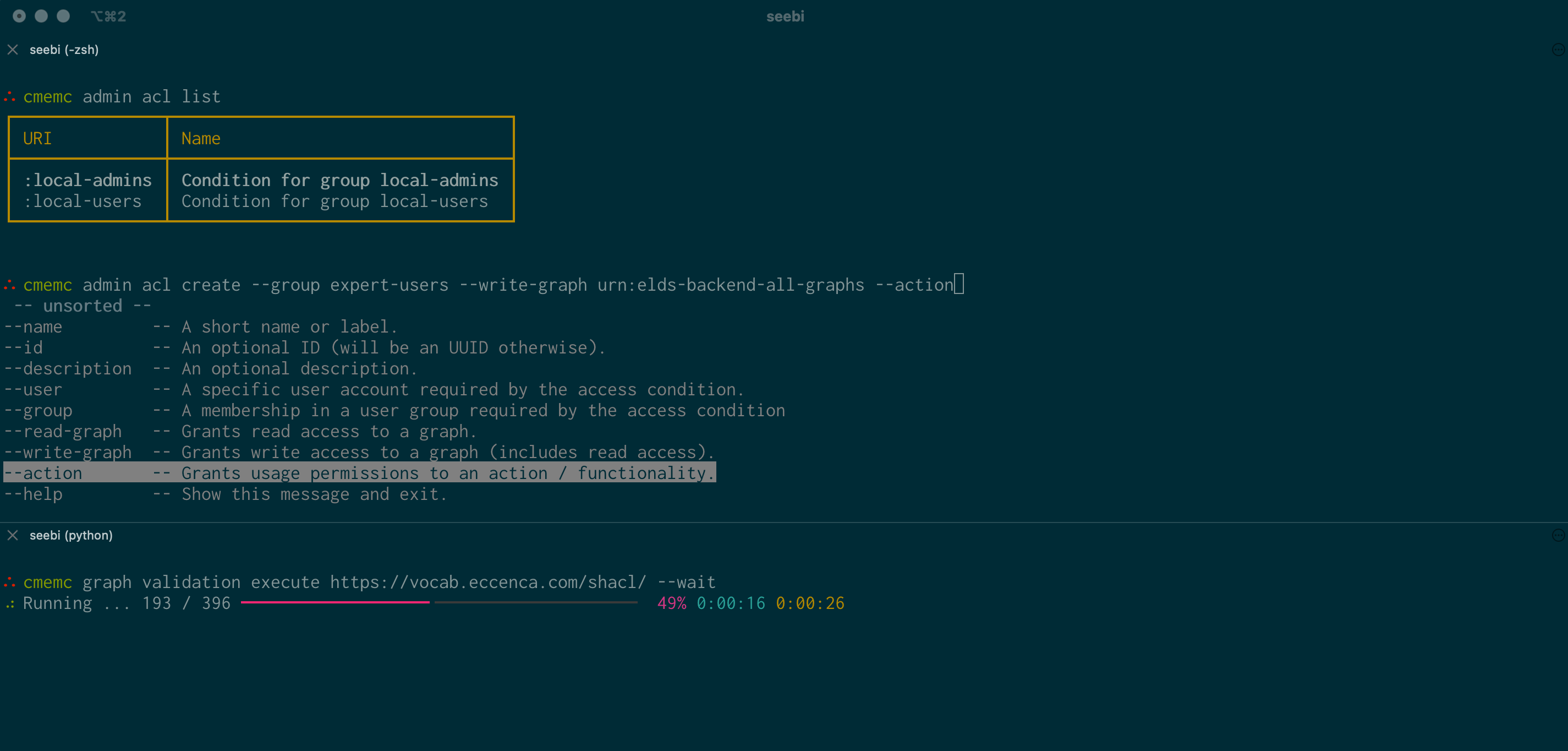 24.1: Automate - New cmemc command groups Access Condition and Graph Validation 24.1: Automate - New cmemc command groups Access Condition and Graph Validation